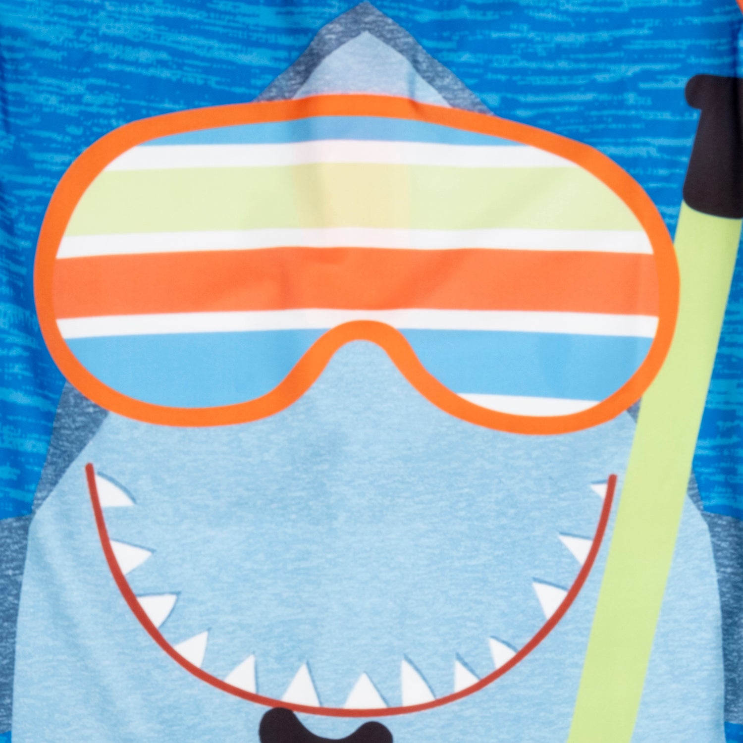 Baby Moo Scuba Beach Bodysuit One-Piece Swimsuit Pool Swimming Costume - Blue