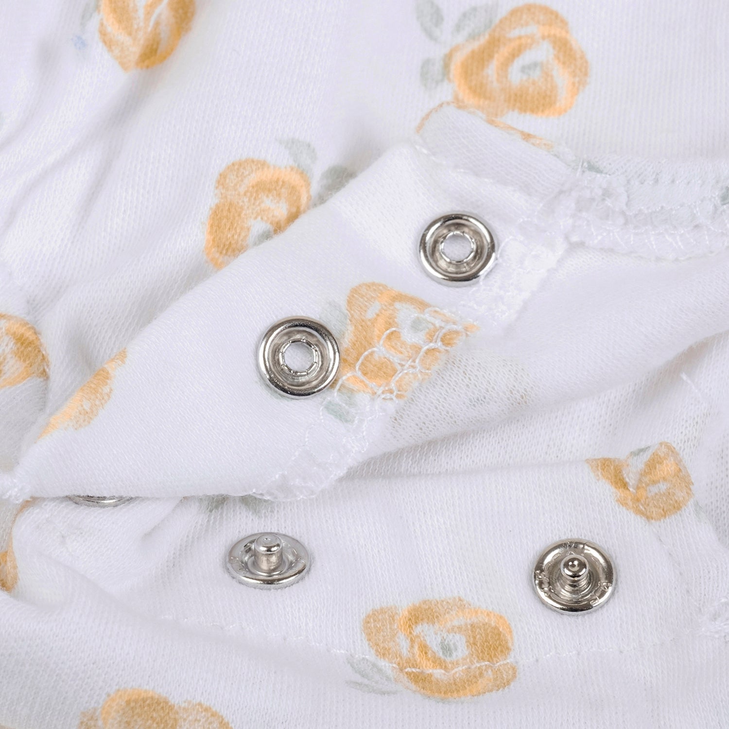 Baby Moo Rose Gift Set 3 Piece With Bodysuit, Socks And Headband - Yellow