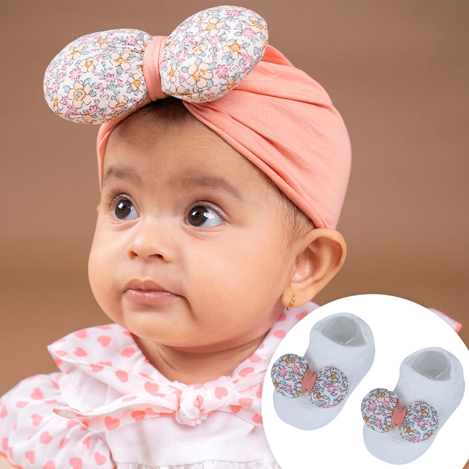 Baby Blossom 5-Pack Knit Infant Baby Socks White