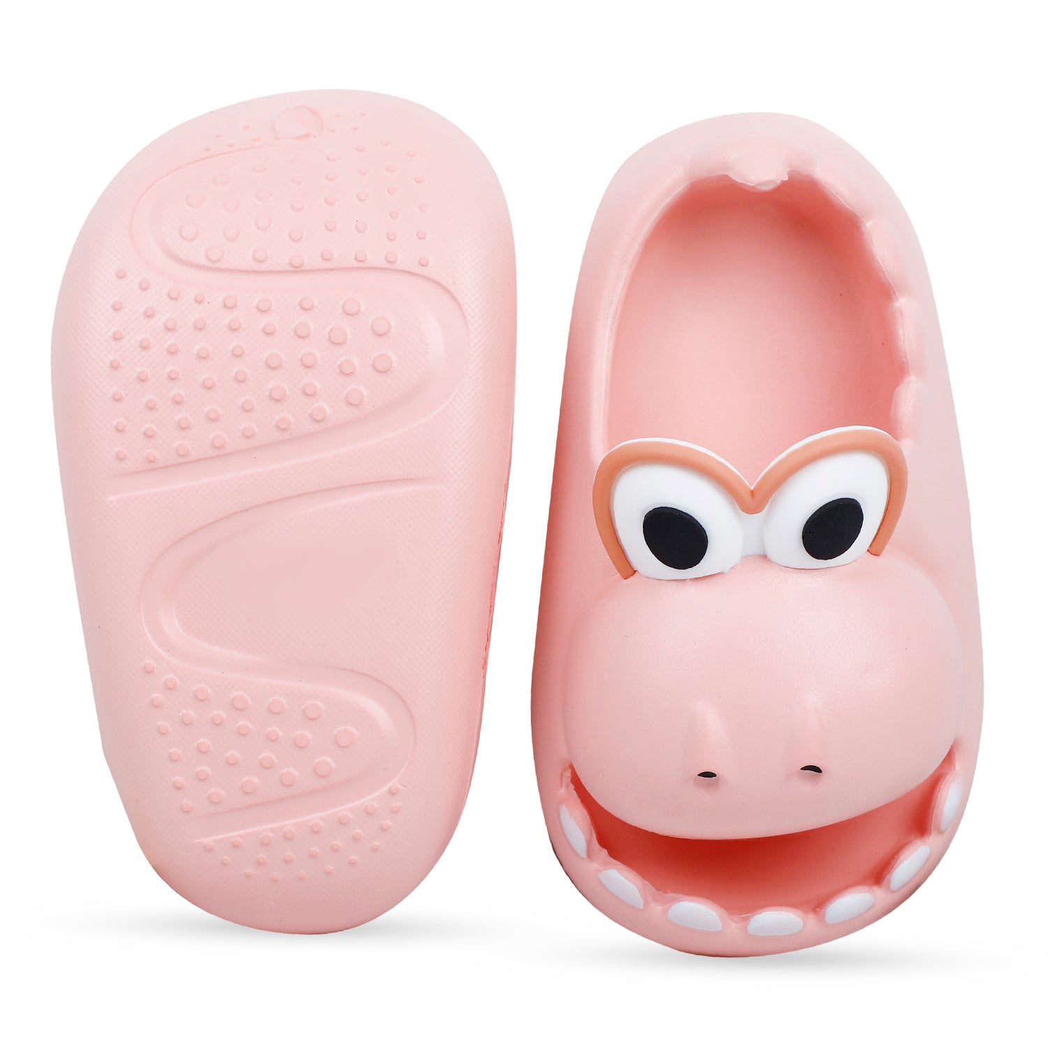 Baby Moo Crocodile Beach Slippers 3D Cartoon Sliders - Pink - Baby Moo