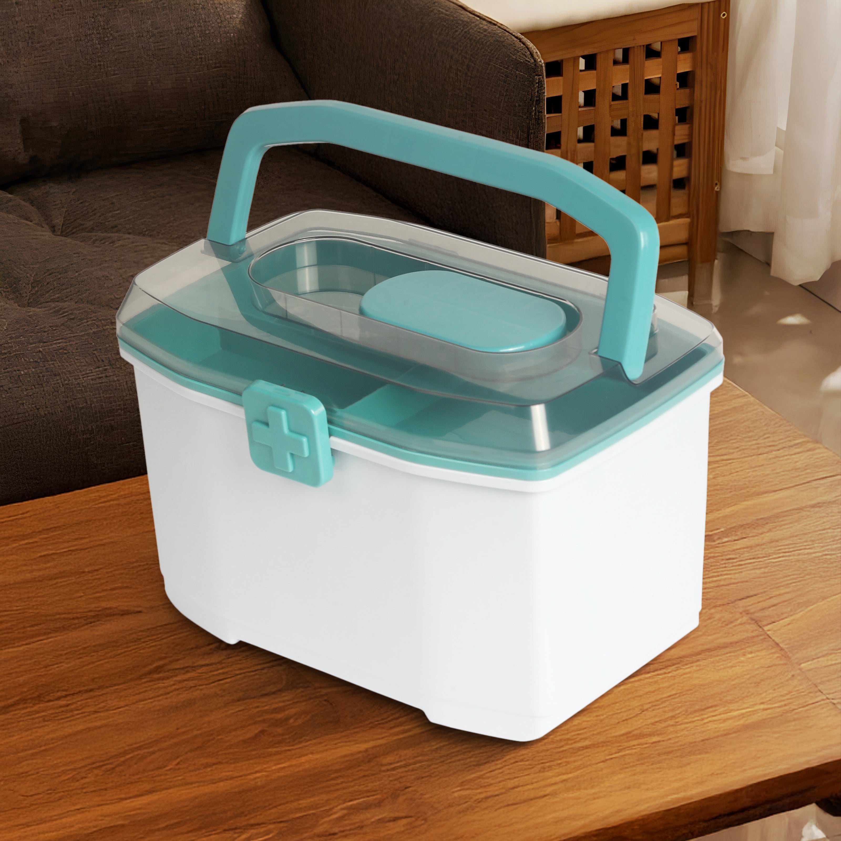 Small Sea Green Medicine Box