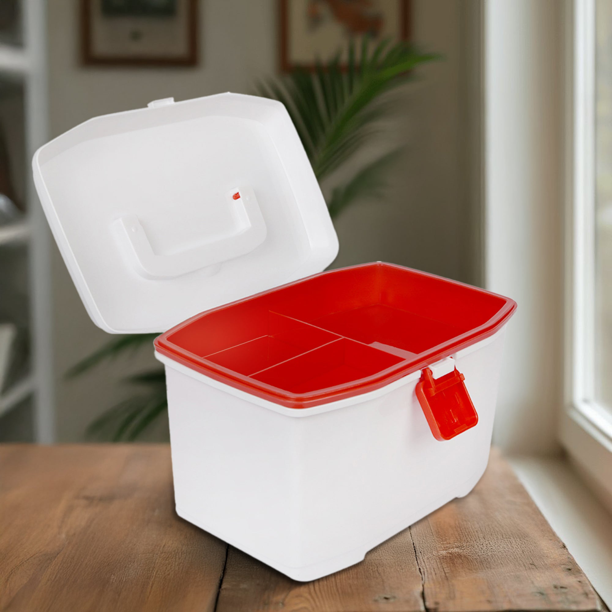 Medium Red Medicine Box