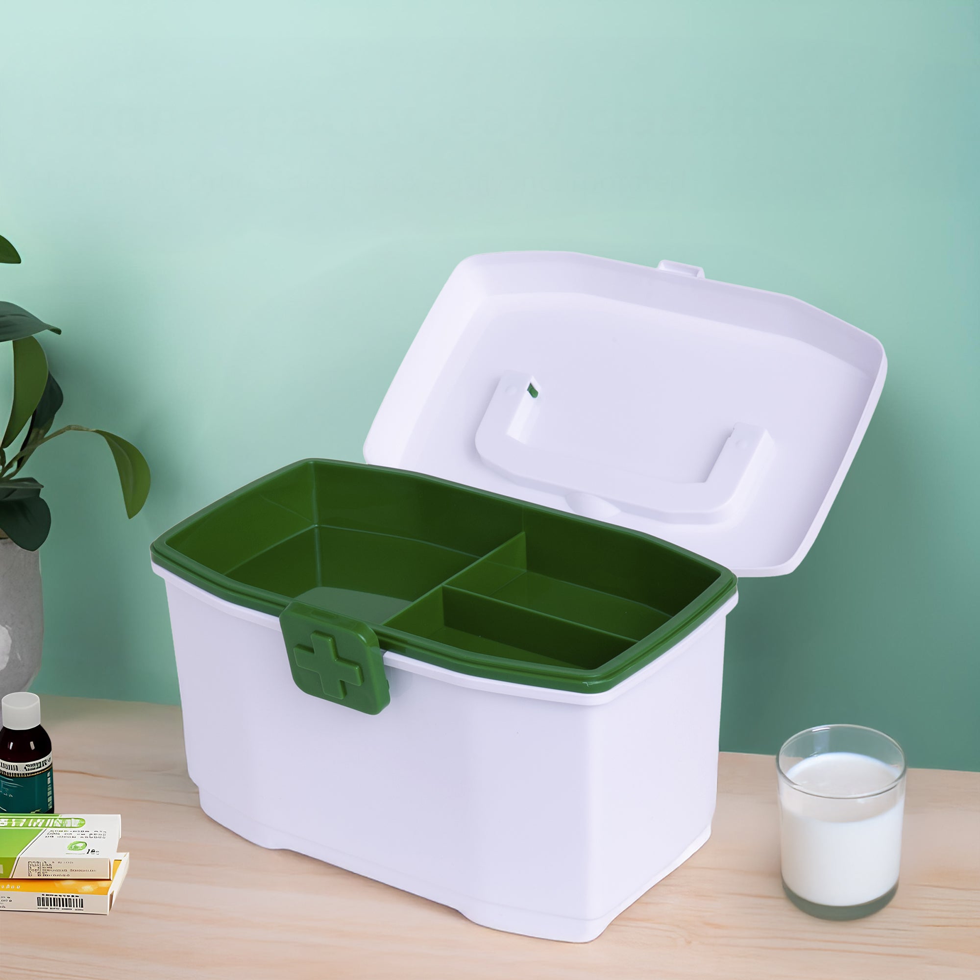 Small Green Medicine Box