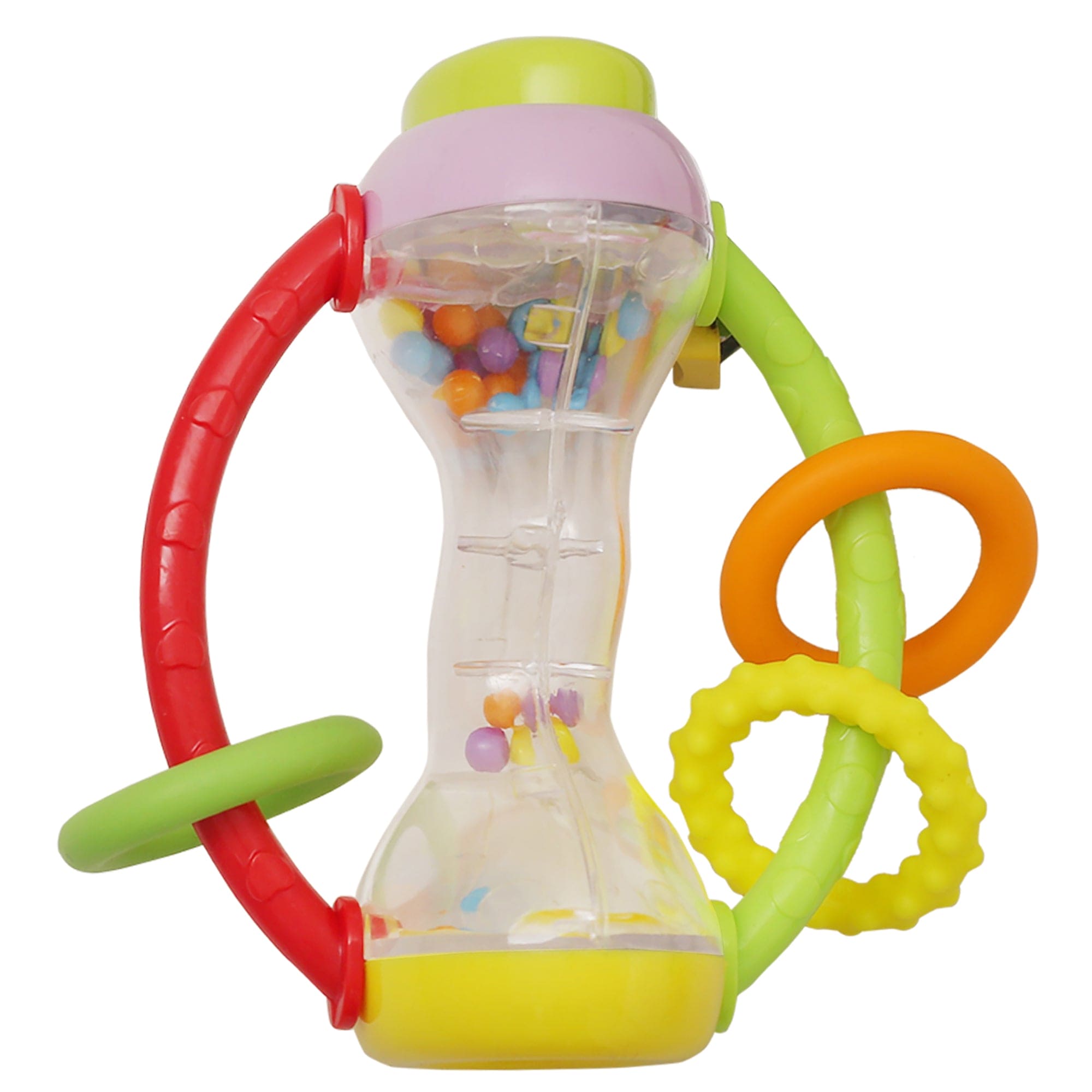 Premium Multicolour Set of 5 Musical Rattle Toys With Light