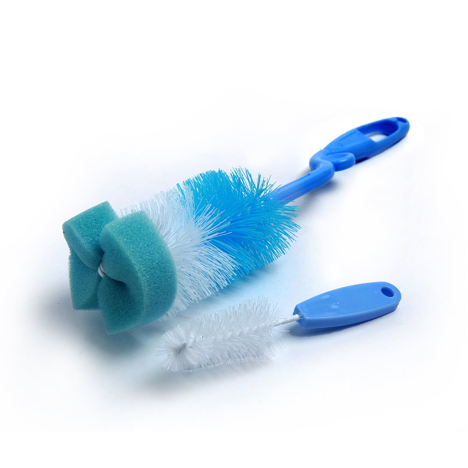 Twist And Turn Blue Bottle And Nipple Cleaning Brush Set of 2