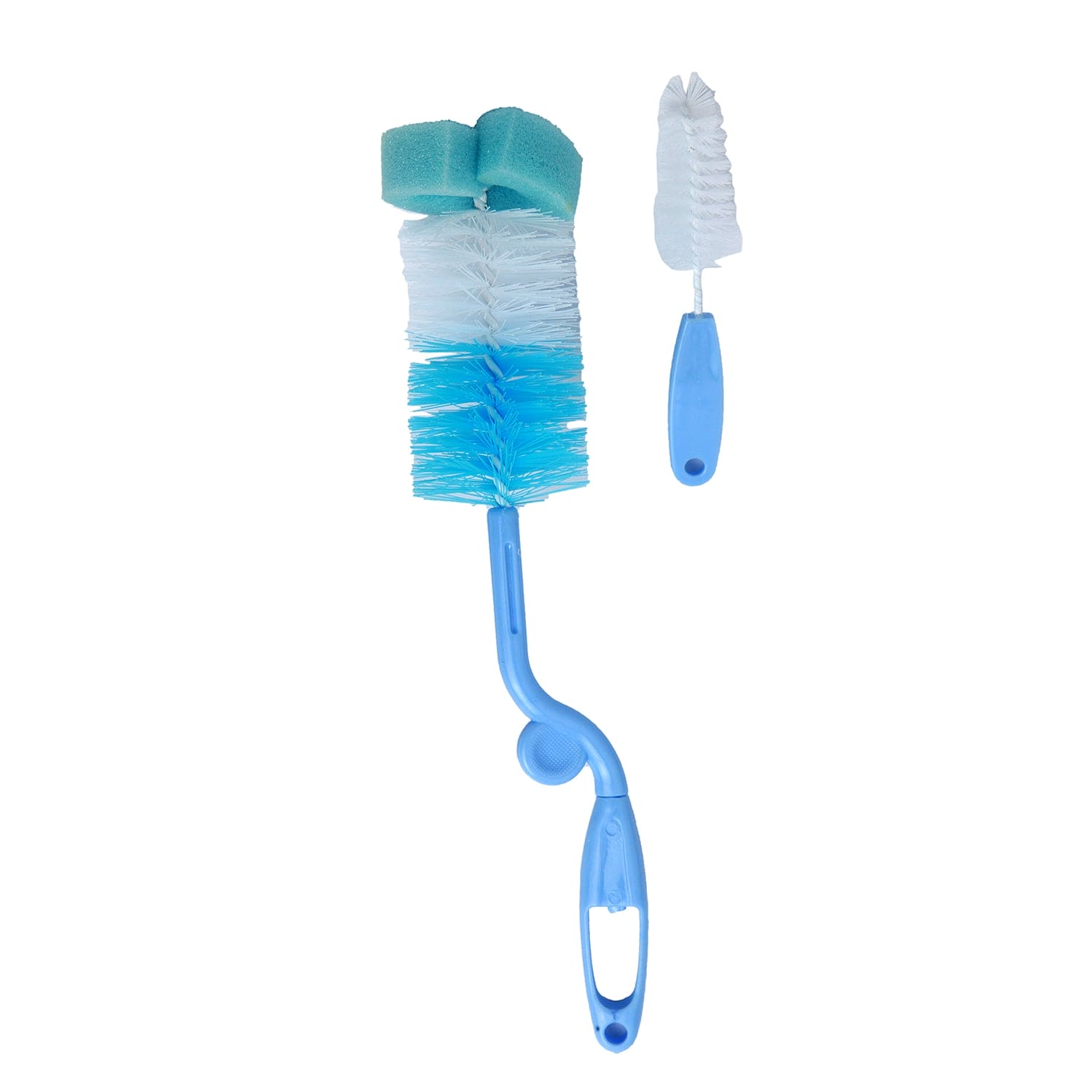 Twist And Turn Blue Bottle And Nipple Cleaning Brush Set of 2