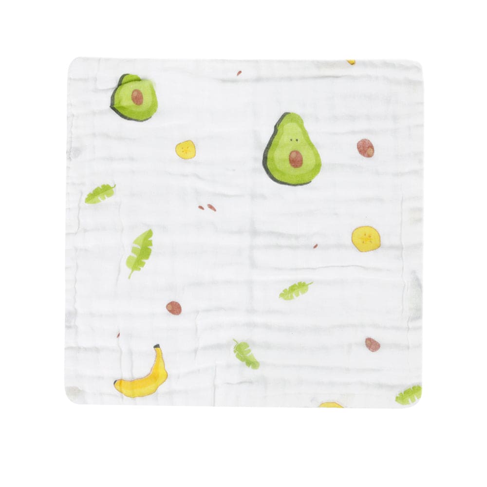 Fun With Fruits Multicolour 3 Pk Large Muslin Napkin