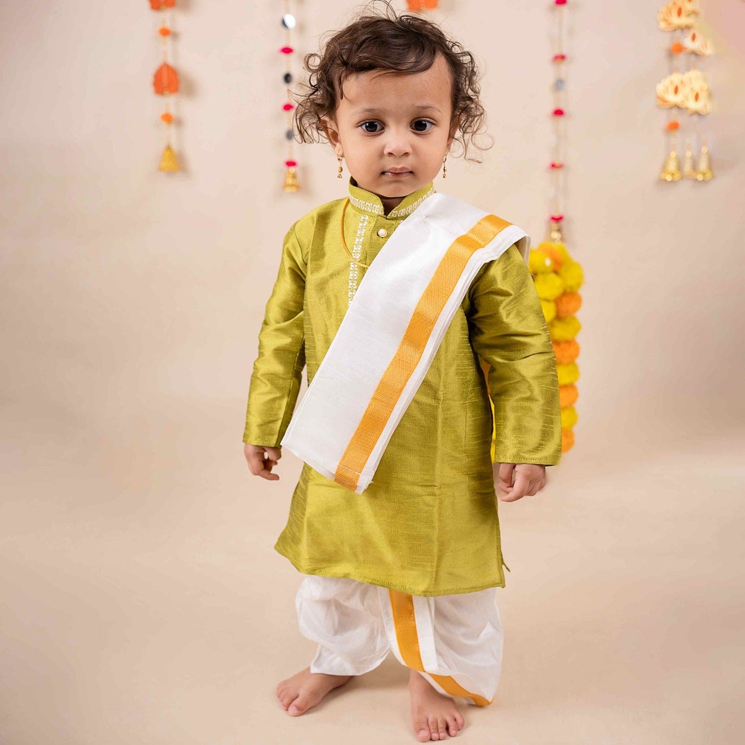 Indian Traditional Wear Ethnic Wear Dhoti and Kurta Set for Baby Boy's and  Kids | eBay