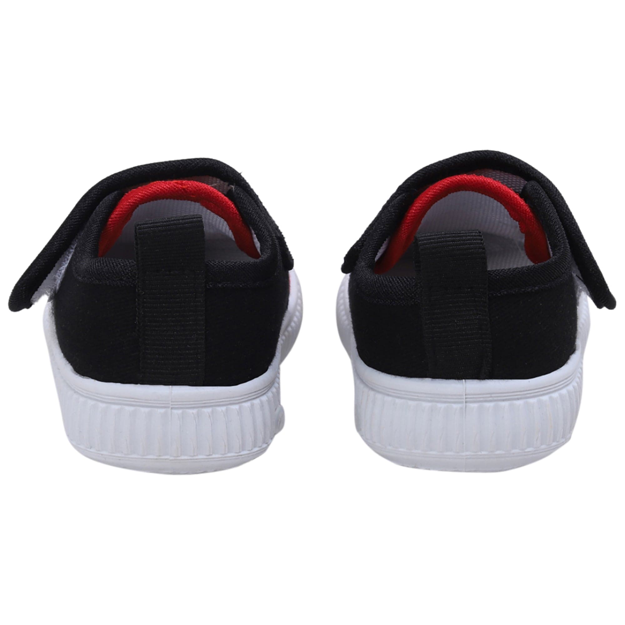 Baby Moo Truck Applique Velcro Strap Anti-Skid Chu Chu Sound Sneakers - Red