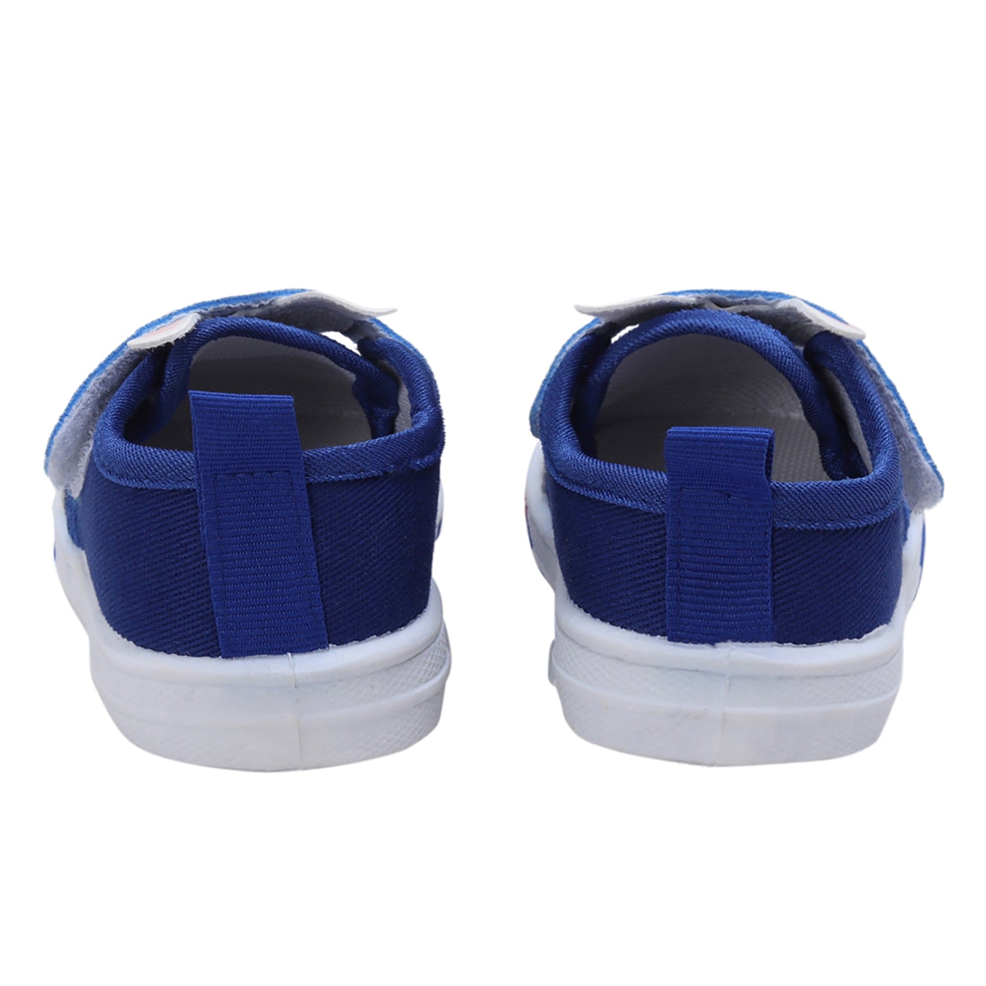 Baby Moo Ninja Rabbit Velcro Strap Anti-Skid Chu Chu Sound Sneakers - Blue