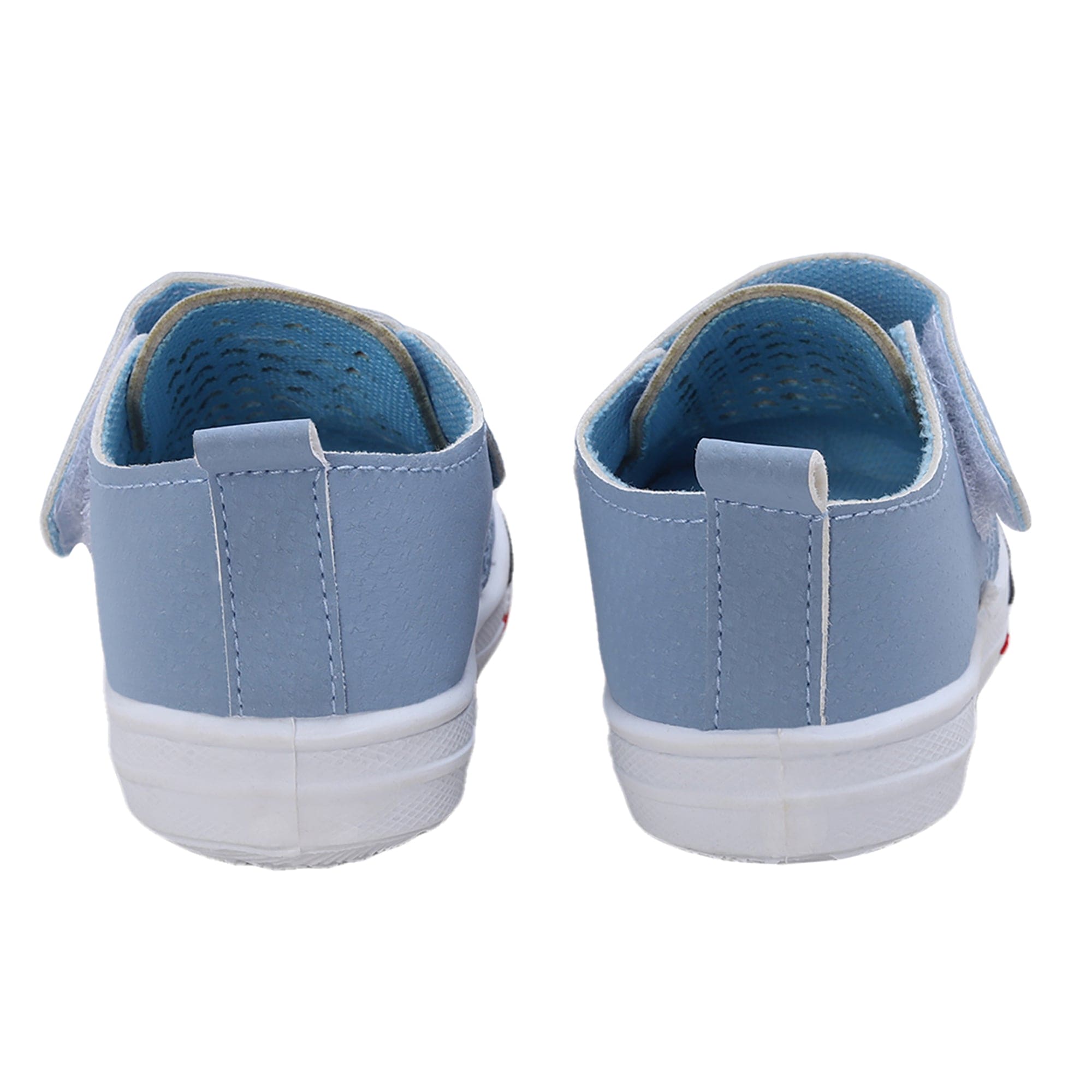 Baby Moo Breathable Velcro Strap Anti-Skid Chu Chu Sound Sneakers - Blue