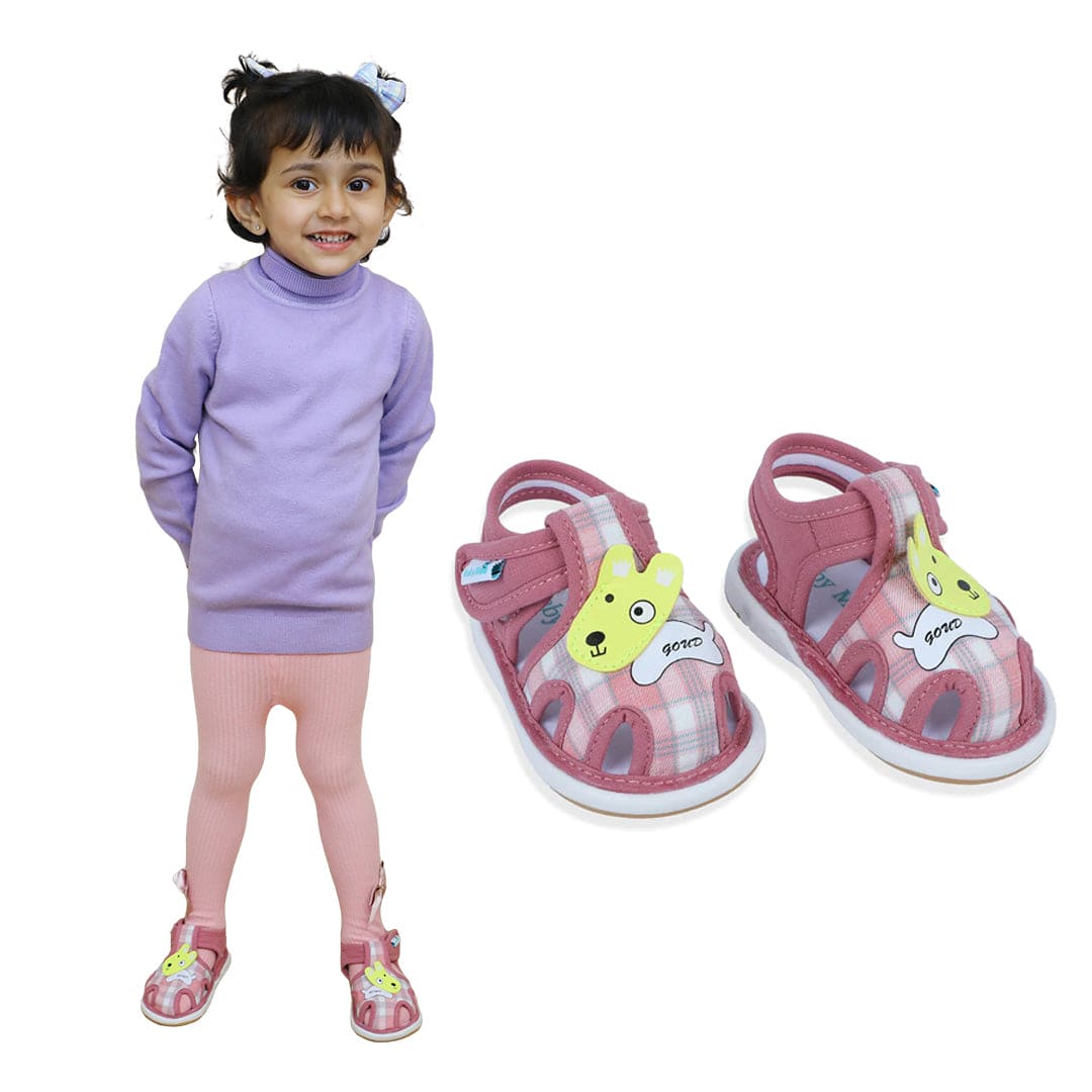 Buy Cute Pink Chu Chu Sound Sandals for Kids Online