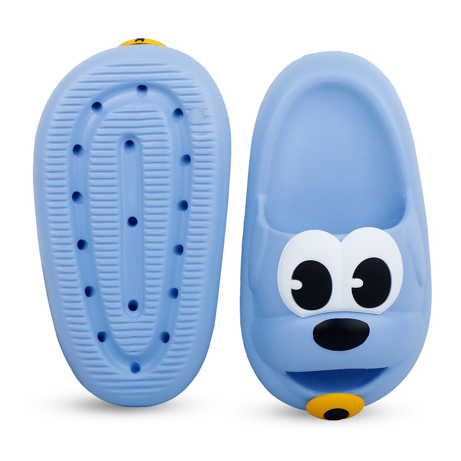 Baby Moo Dog Waterproof Soft Slippers Anti-Skid Sliders - Blue - Baby Moo