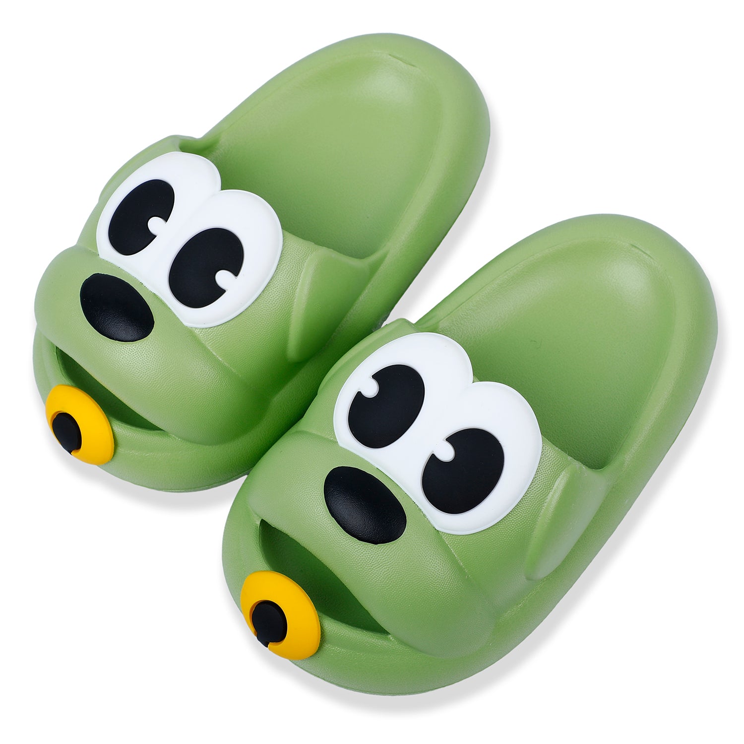 Baby Moo Dog Waterproof Soft Slippers Anti-Skid Sliders - Green - Baby Moo