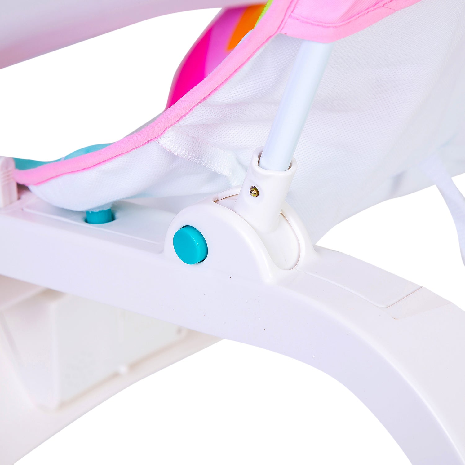 2 In 1 Rocker Cum Feeding Chair 20 Kg Pink