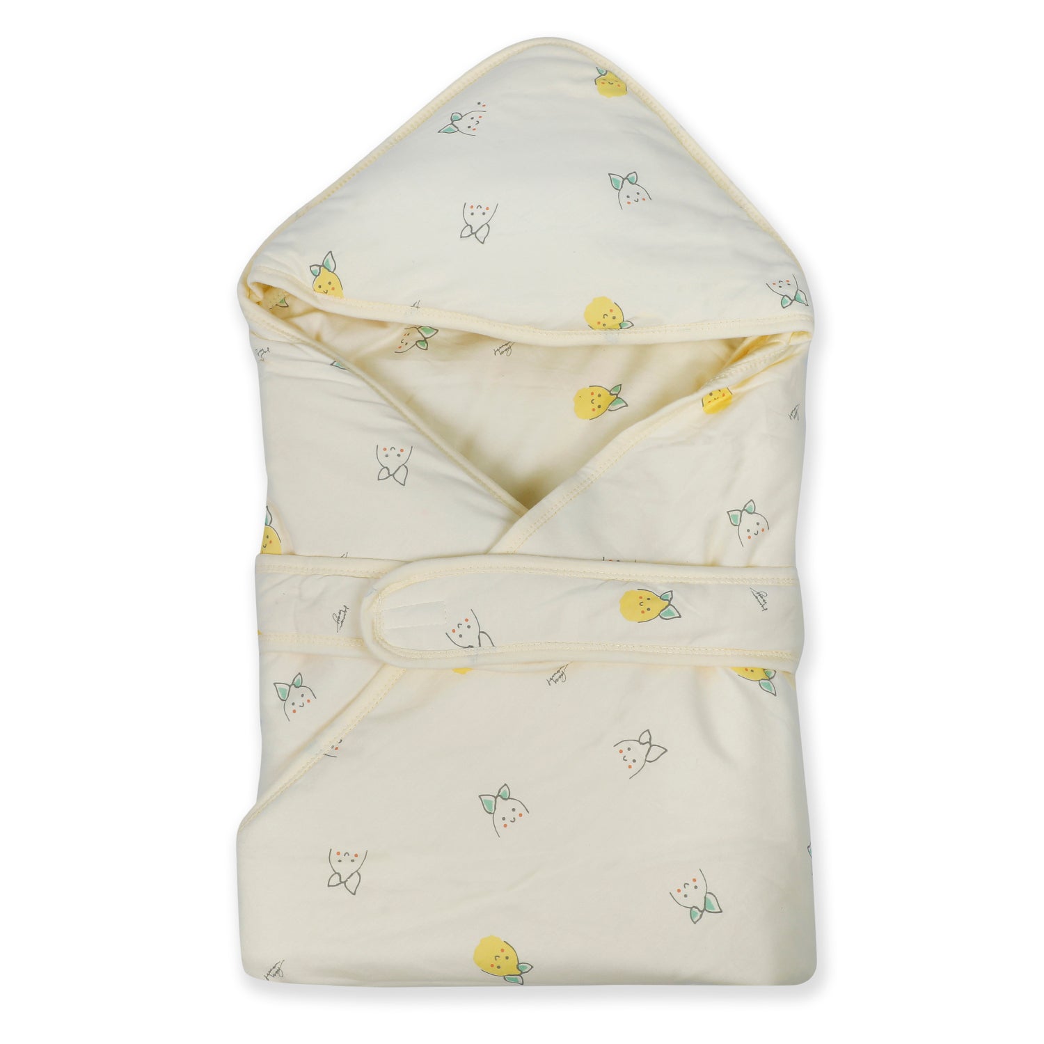 Baby Moo Cuddly Pet 100 % Cotton Wrapper - Yellow - Baby Moo