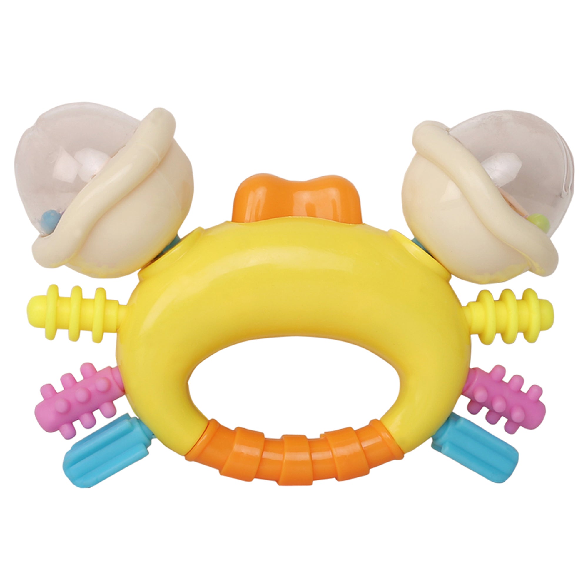 Crab Multicolour Rattle Toy