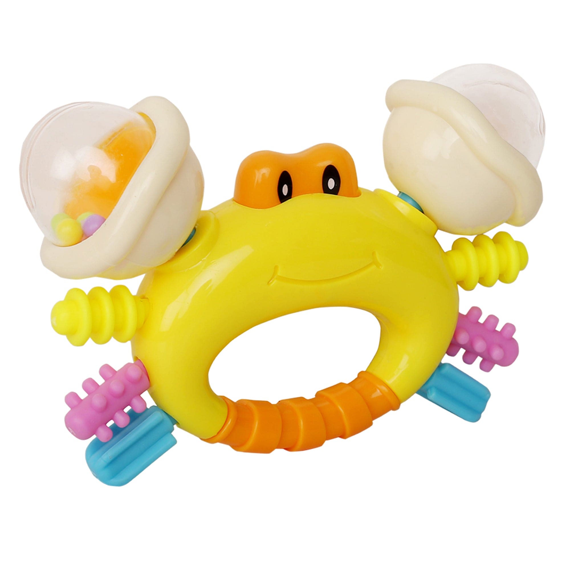 Crab Multicolour Rattle Toy