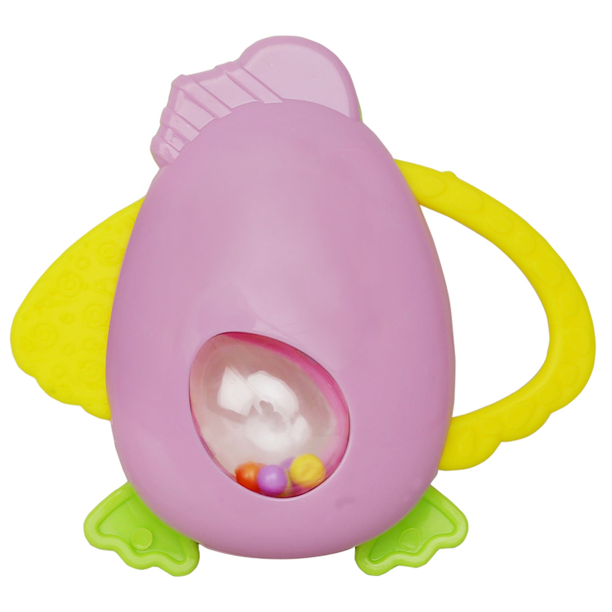 Animal Purple Rattle Toy