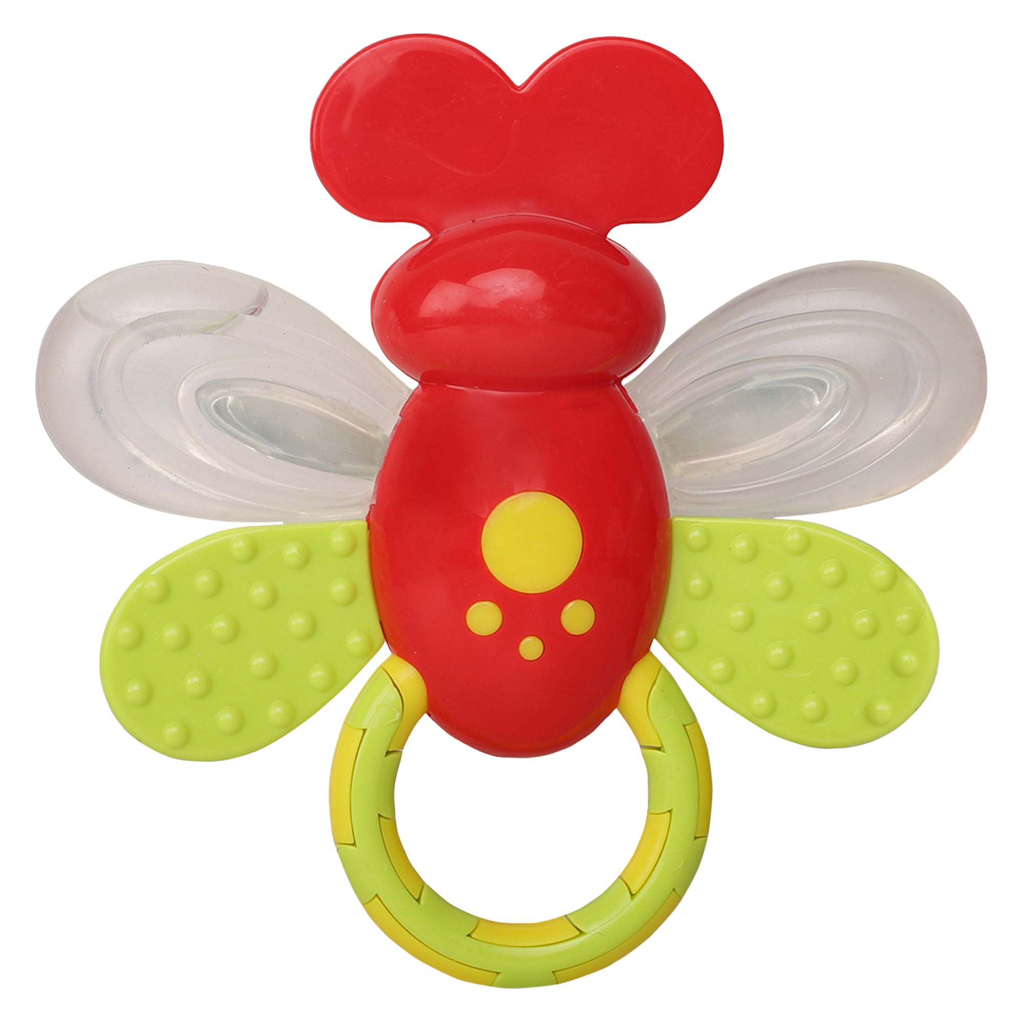 Butterfly Red Rattle Toy