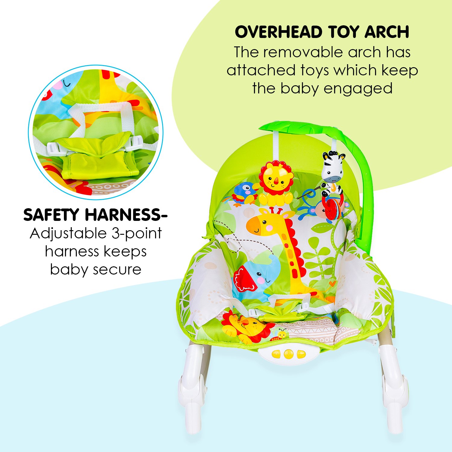 Overhead toys top for babies