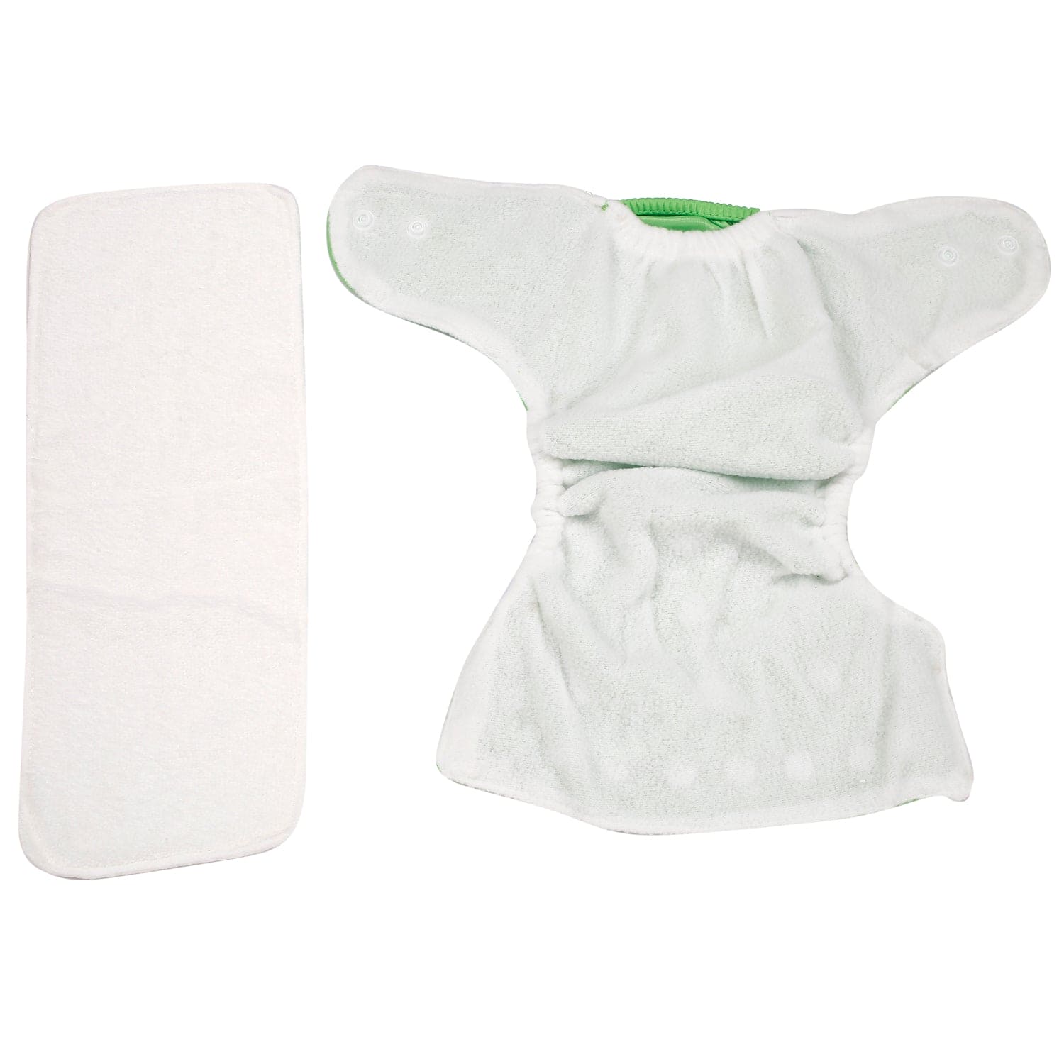 Plain Green Reusable Diaper