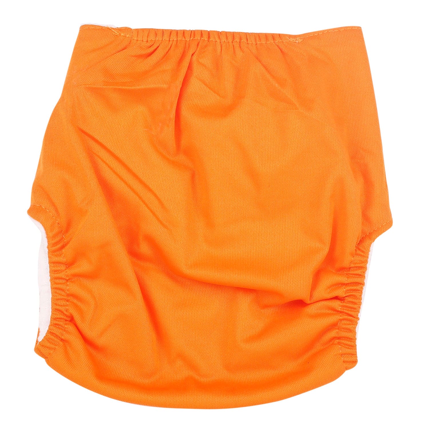 Plain Orange Reusable Diaper