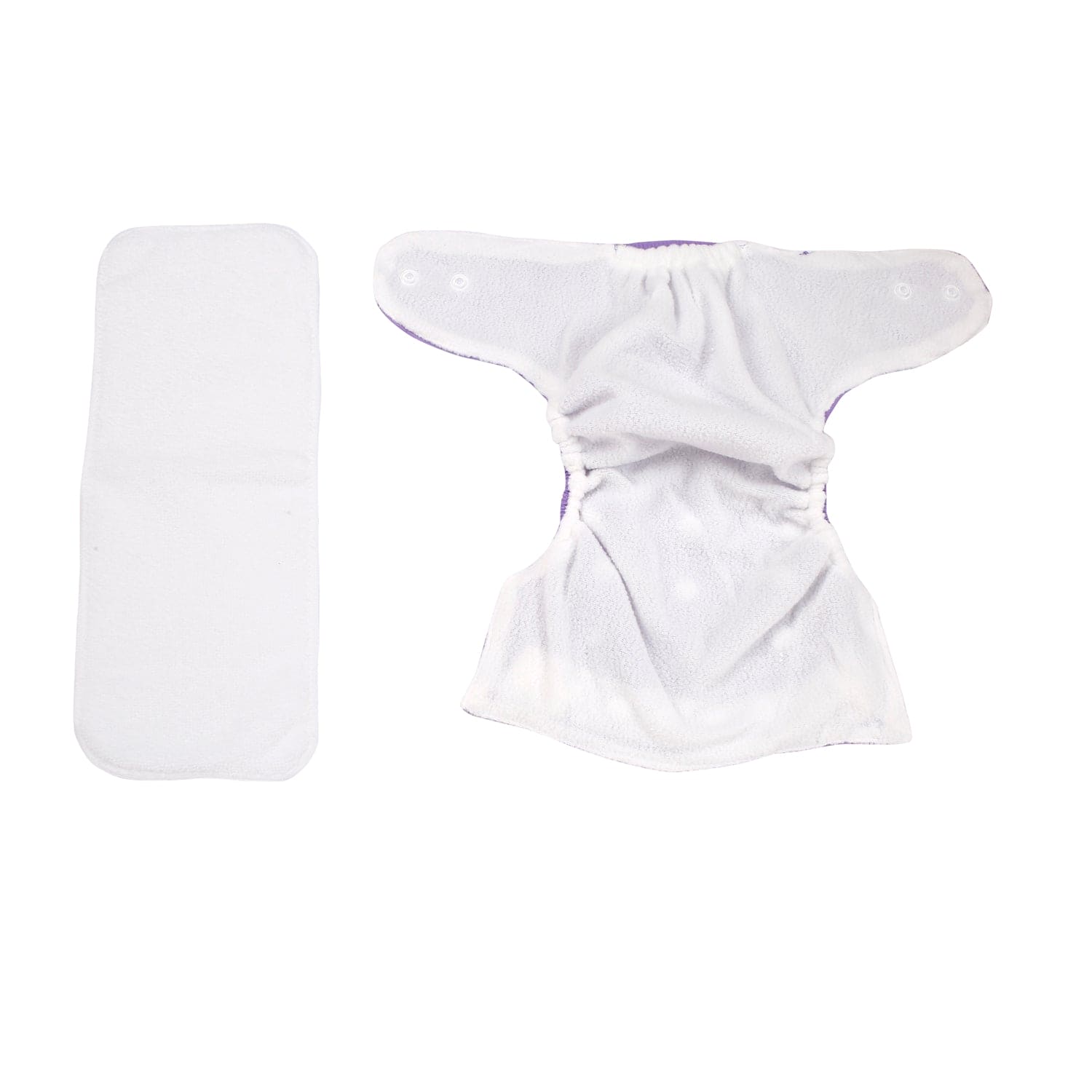 Plain Purple Reusable Diaper