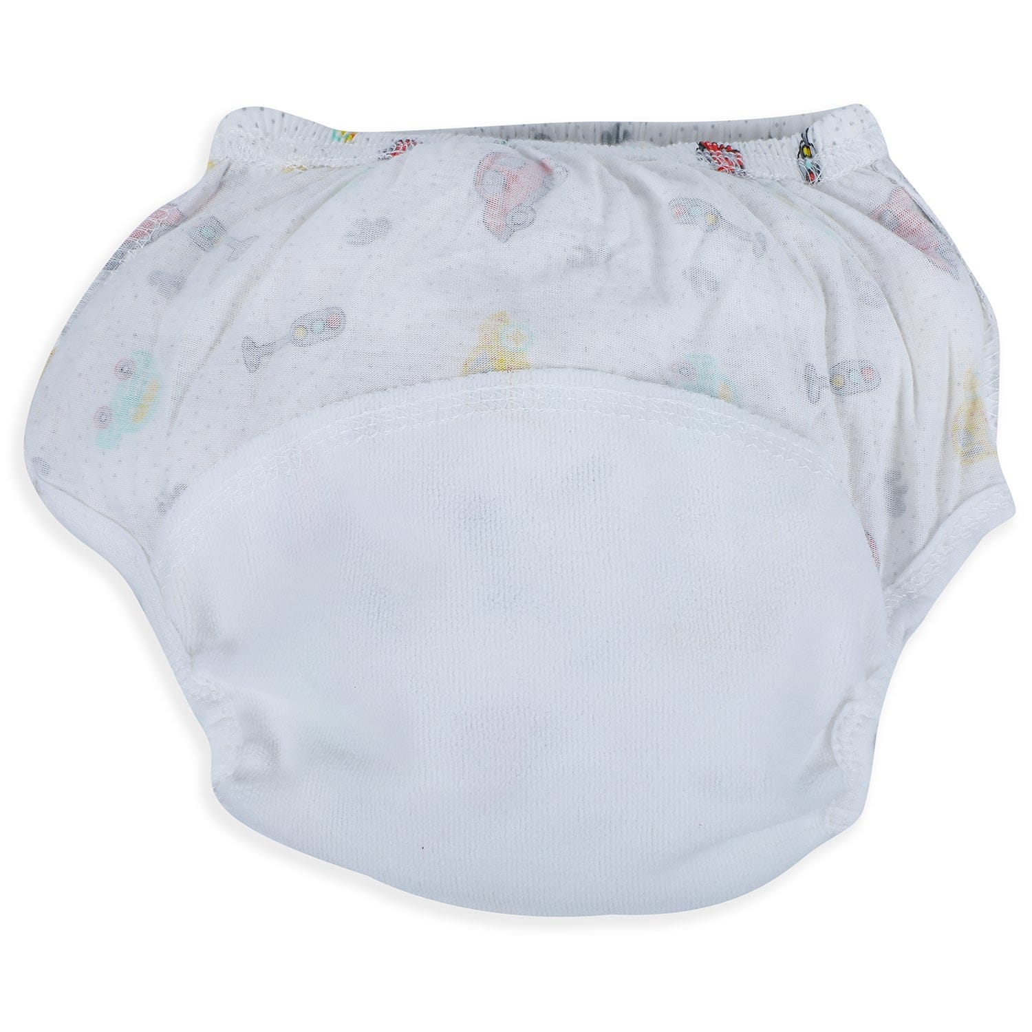 Baby Moo Vehicle Reusable Cloth Training Diaper Panty - Multicolour - Baby Moo