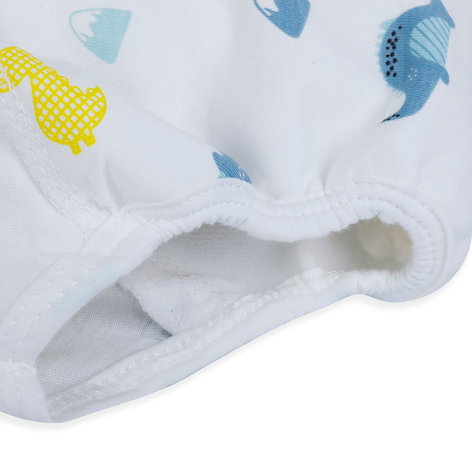 Baby Moo Dinosaur Reusable Cloth Training Diaper Panty - Multicolour - Baby Moo