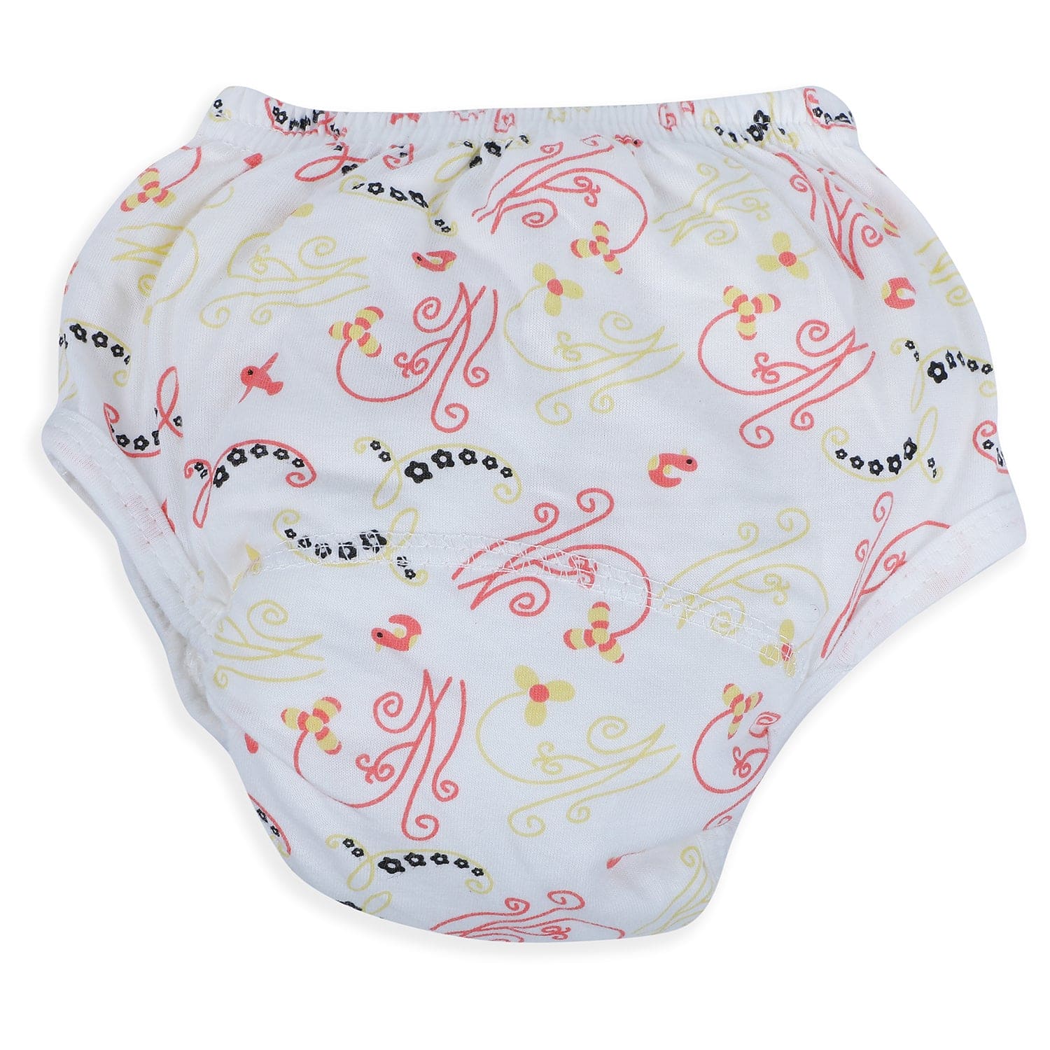 Baby Moo Abstract Reusable Cloth Training Diaper Panty - Multicolour