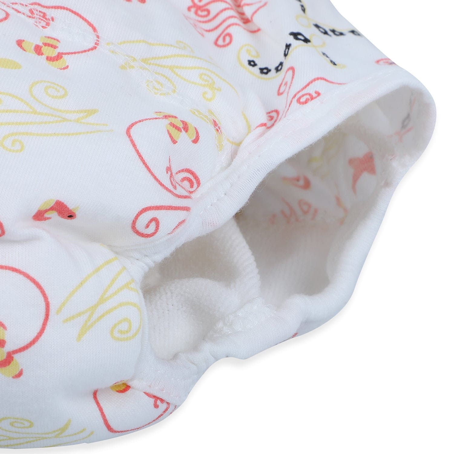 Baby Moo Abstract Reusable Cloth Training Diaper Panty - Multicolour