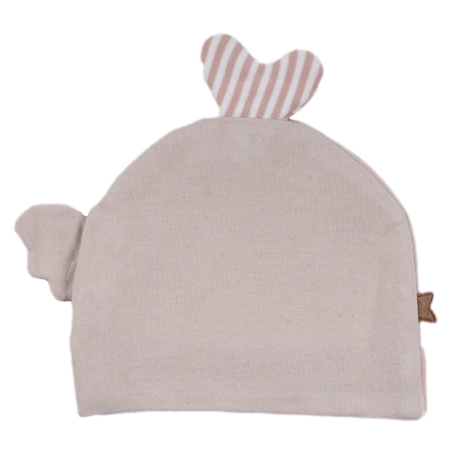 Baby Moo Fancy Fishy All Season Stretchable Hosiery Warm 3D Beanie Cap - Grey