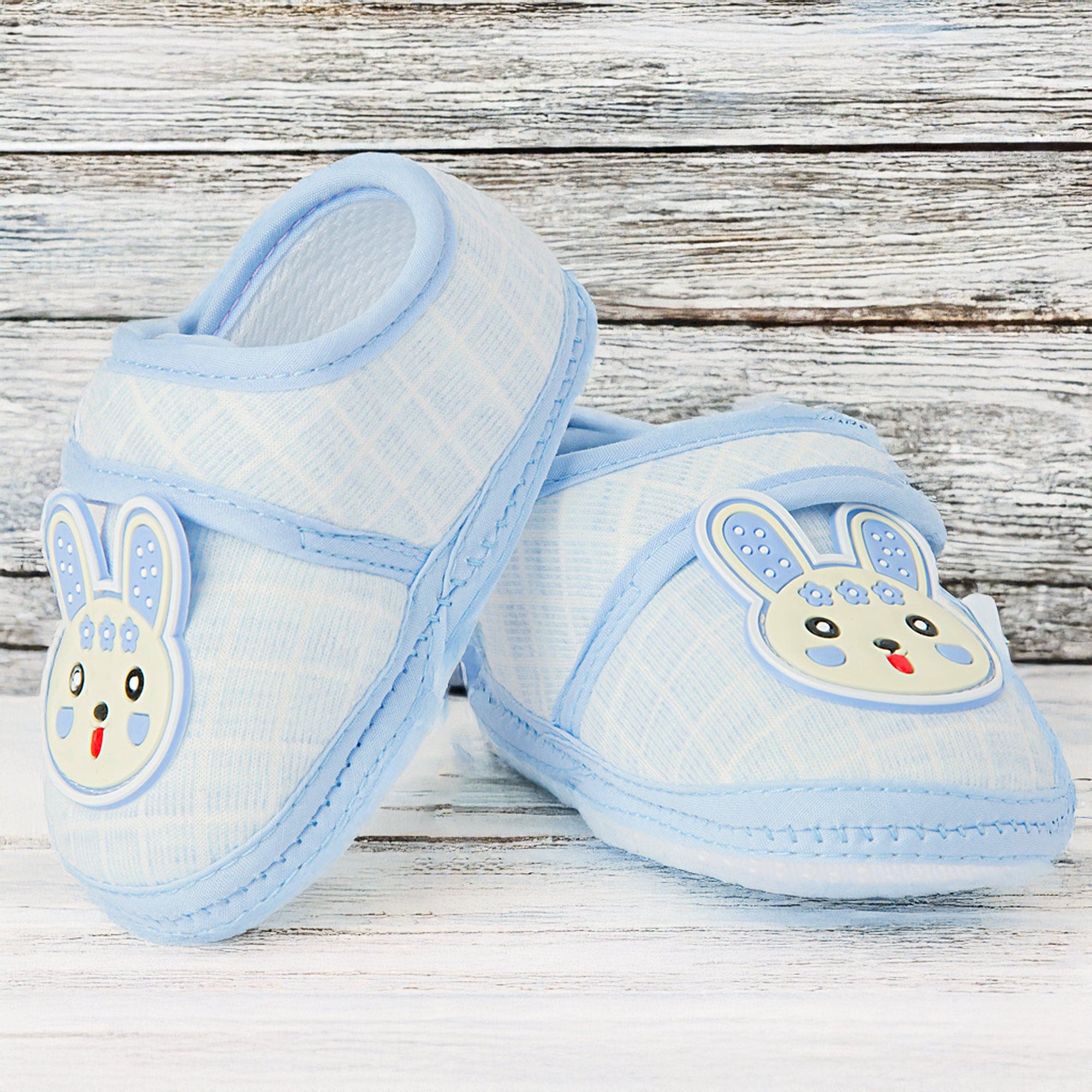 Cute Bunny Blue Booties