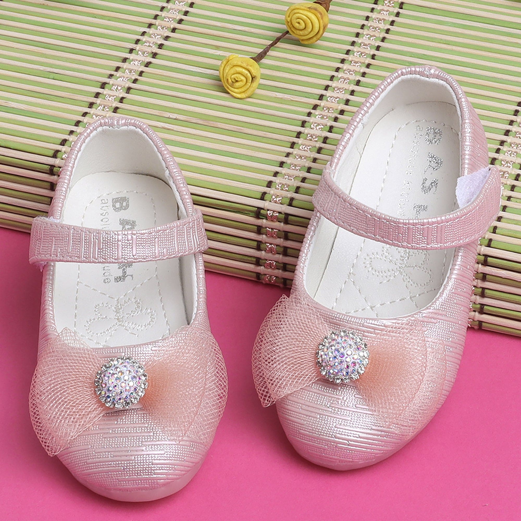 Baby girl ballet slippers best sale