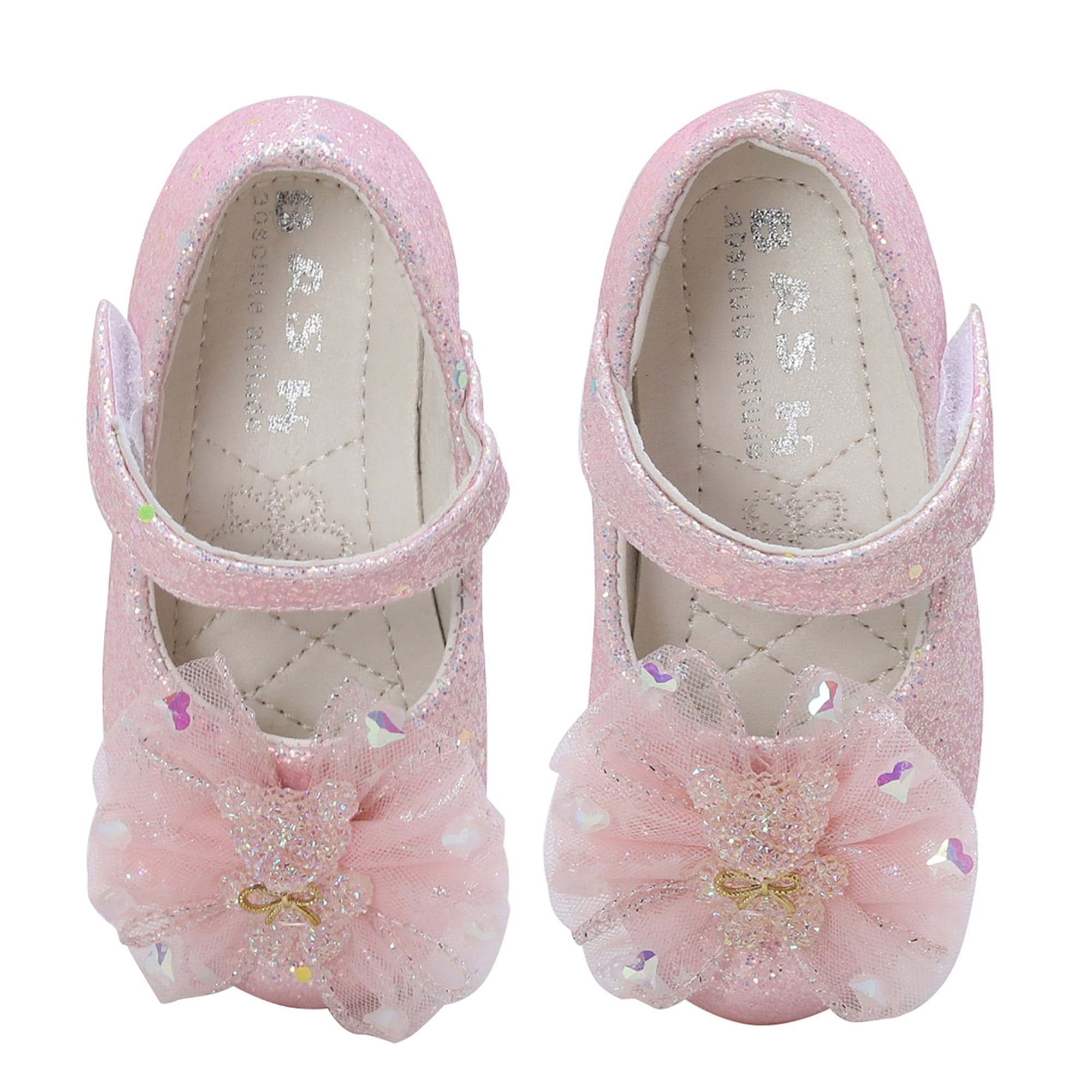 Toddler Shoes Newborn Ballet Shoes Baby Moo Embellished Bow Sequin