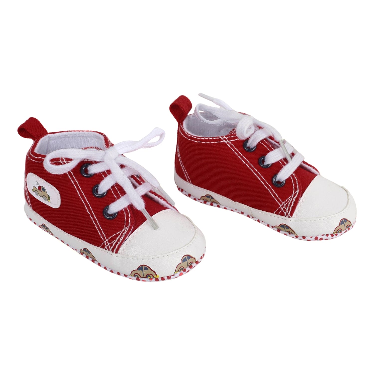 Baby Moo Car Red Sneakers