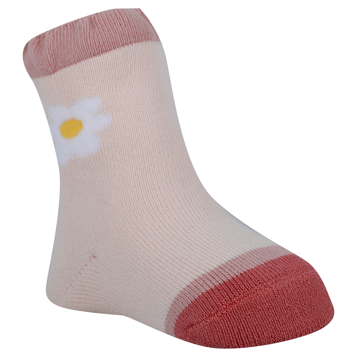 Baby Moo Tomato Soft Socks Pack of 4 - Red, Peach