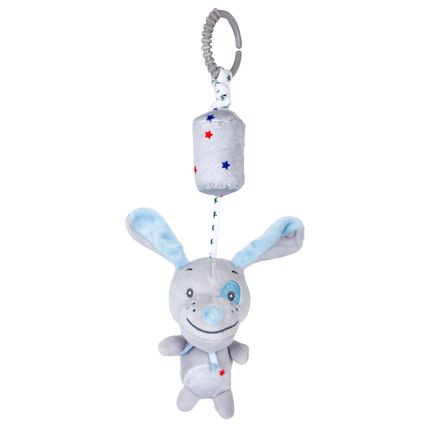 Baby Moo Dog Wind Chime Hanging Musical Toy - Grey