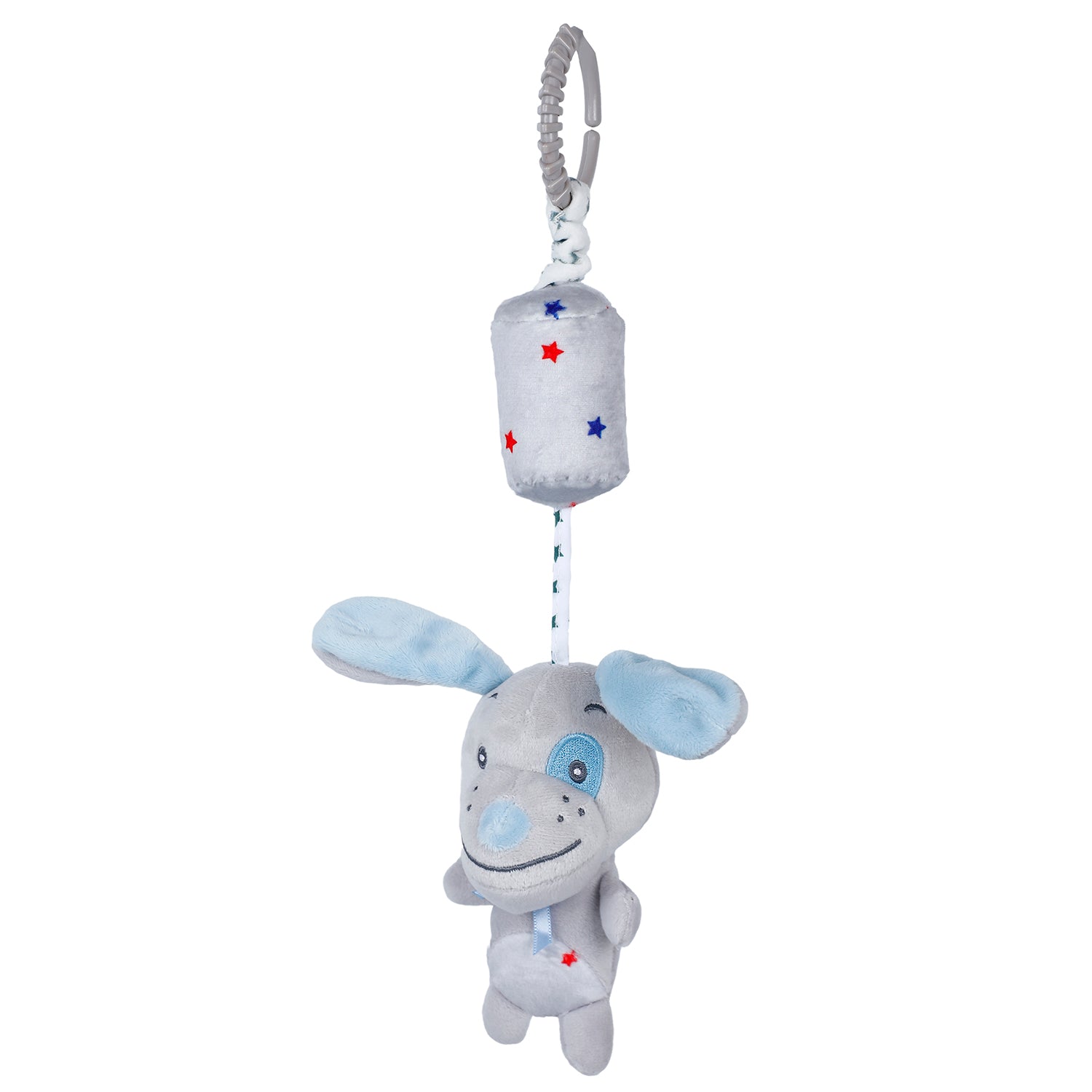 Baby Moo Dog Wind Chime Hanging Musical Toy - Grey