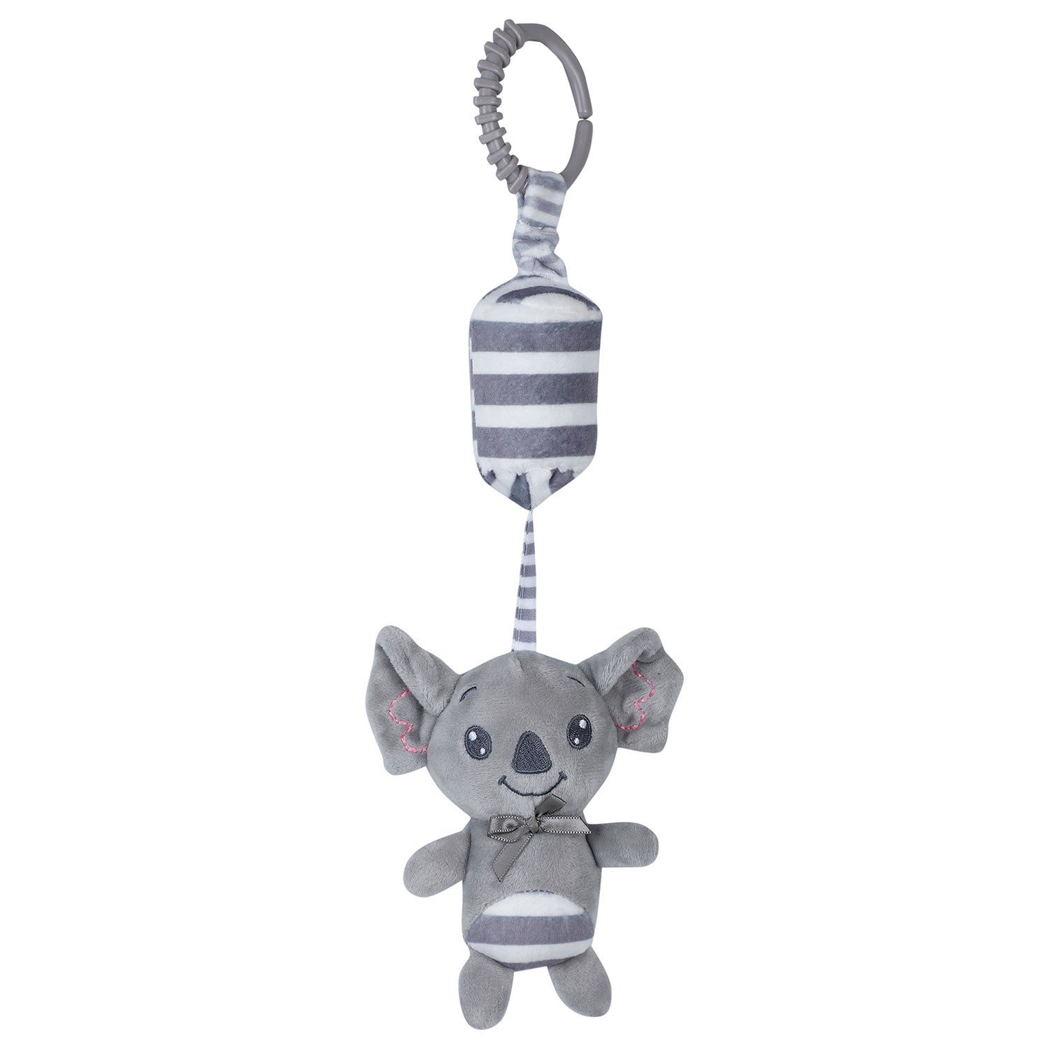 Baby Moo Koala Sensory Wind Chime Hanging Musical Toy - Grey