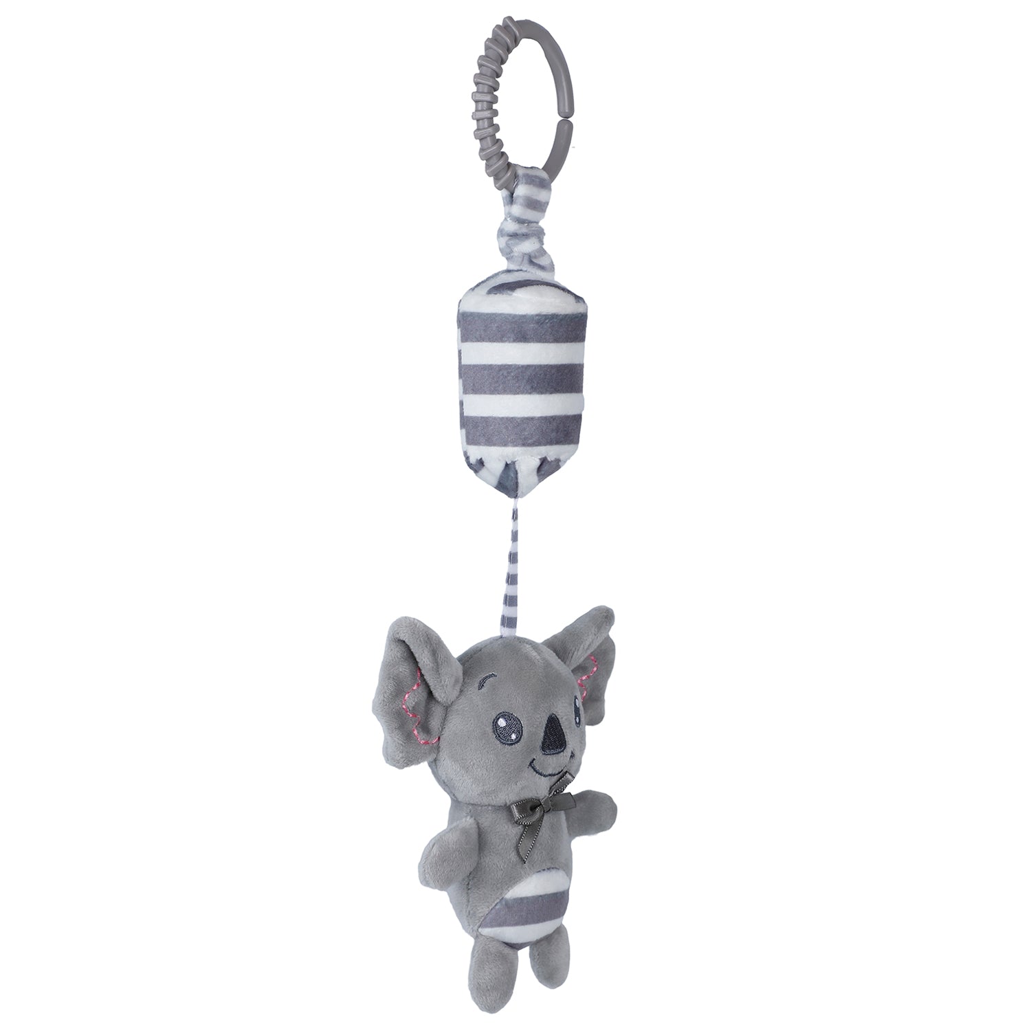 Baby Moo Koala Sensory Wind Chime Hanging Musical Toy - Grey