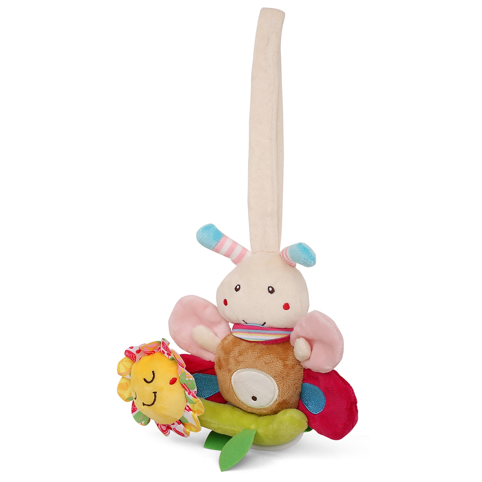 Bee Multicolour Hanging Pulling Toy