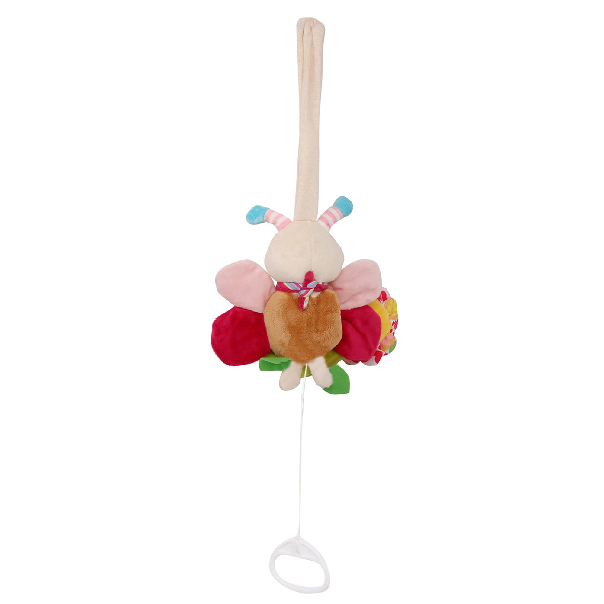 Bee Multicolour Hanging Pulling Toy