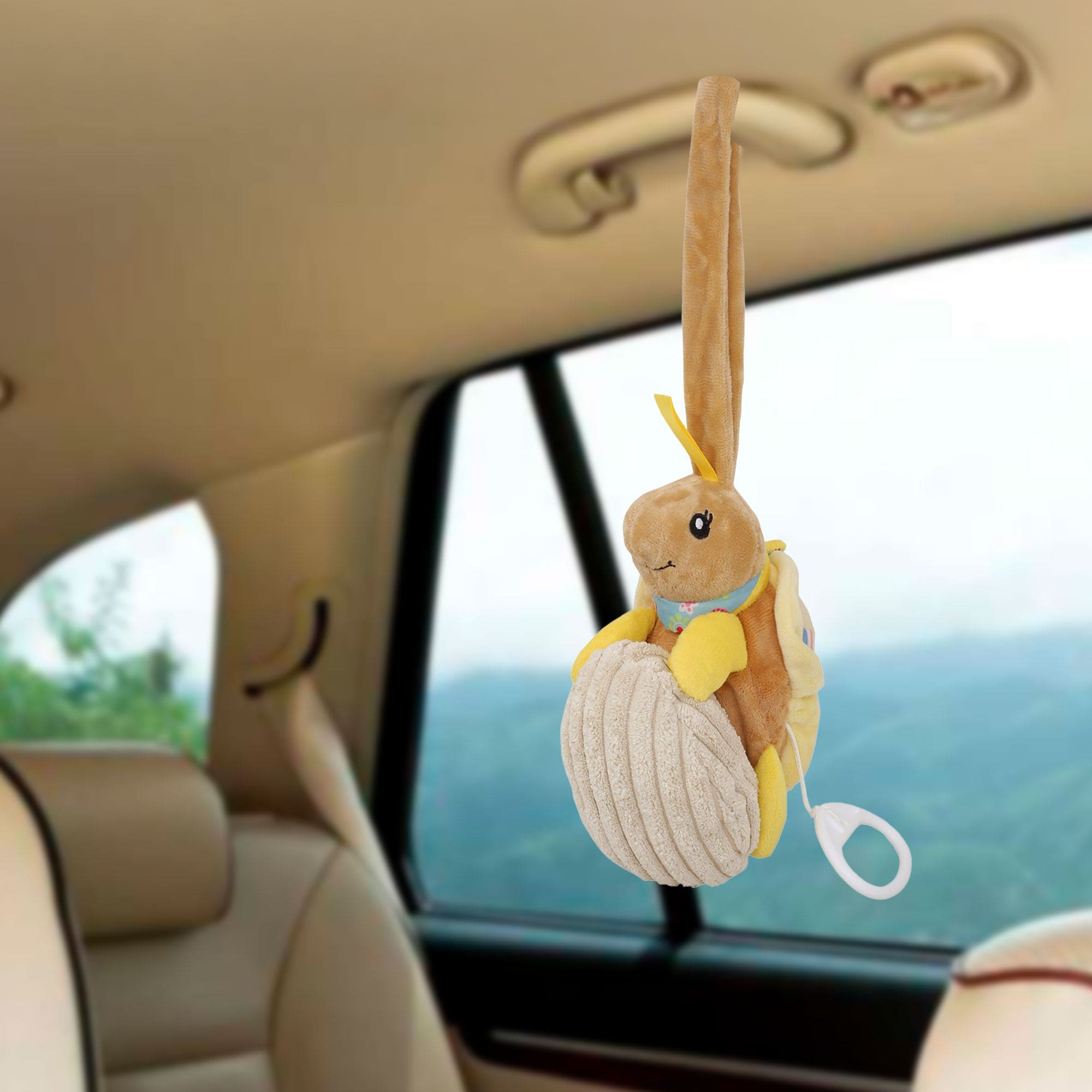 Tortoise Yellow Hanging Pulling Toy