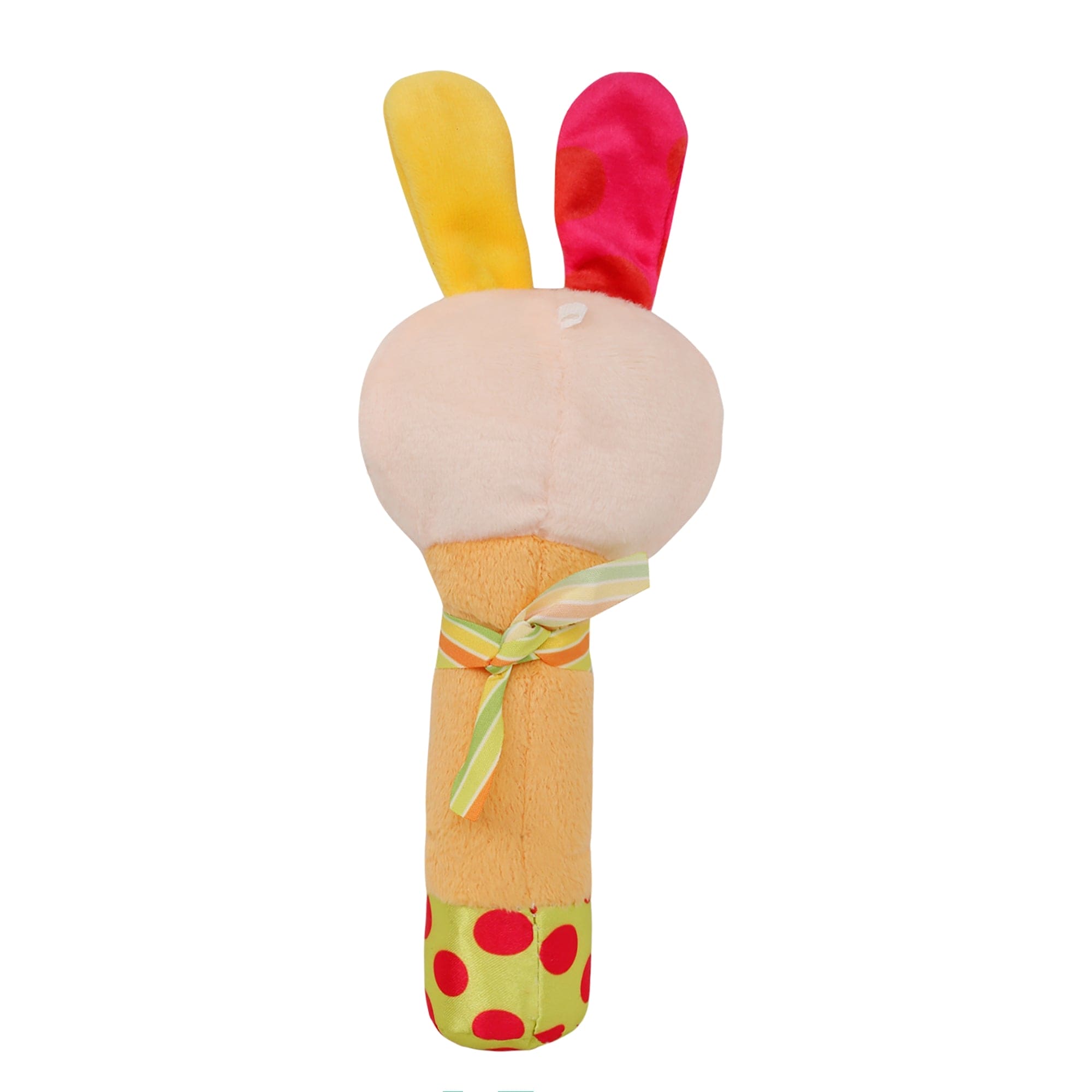 Big Earred Rabbit Multicolour Handheld Rattle