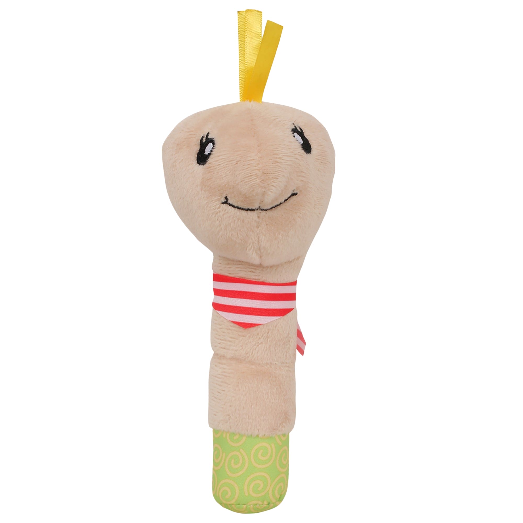 Tortoise Cream Handheld Rattle