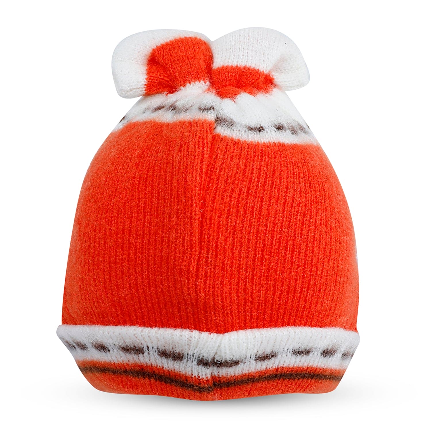 Baby Moo Koala Breathable Beanie Warm Knitted Woollen Cap - Orange