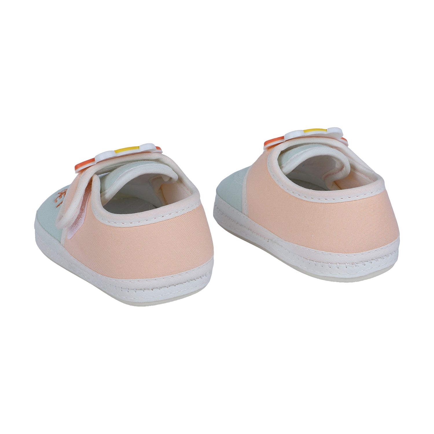 Baby Moo Persian Kitty Soft Sole Anti-Slip Booties - Green