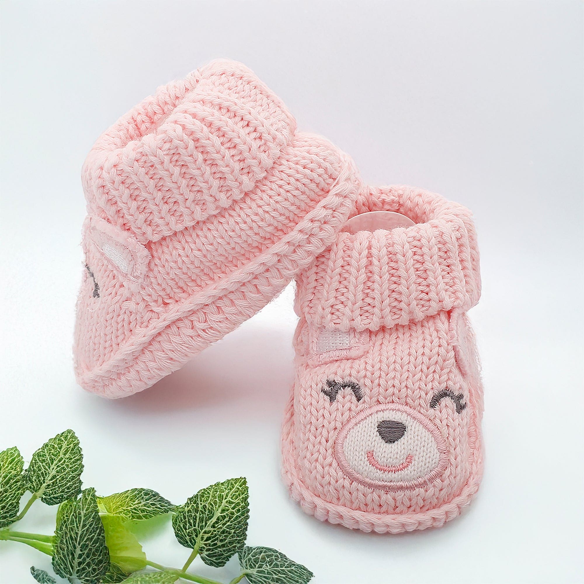 Sweetheart Light Pink Socks Booties